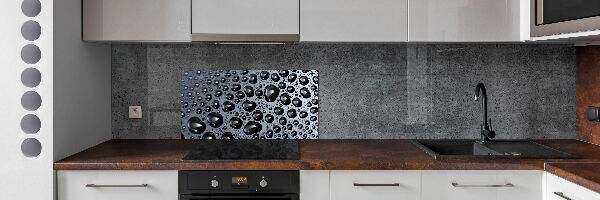 Dekorační panel sklo Kapky vody
