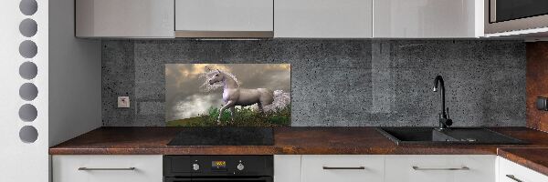 Panel do kuchyně Šedý jednorožec