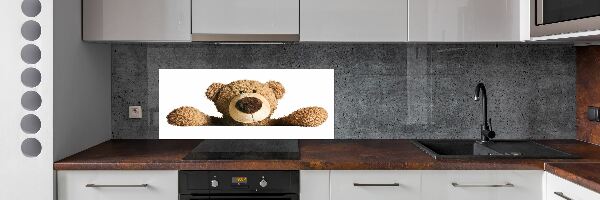 Dekorační panel sklo Plyšový medvídek