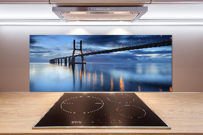 Panel do kuchyně Osvětlený most