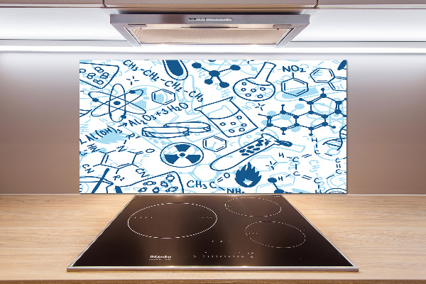Dekorační panel sklo Chemie pozadí