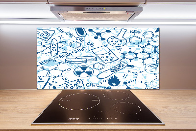 Dekorační panel sklo Chemie pozadí