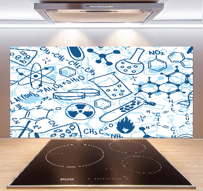 Dekorační panel sklo Chemie pozadí