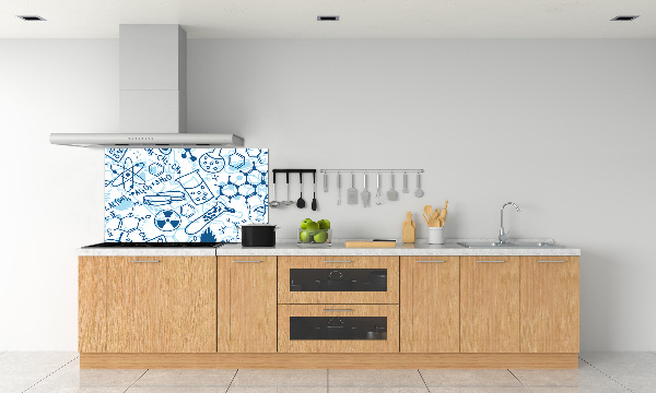 Dekorační panel sklo Chemie pozadí