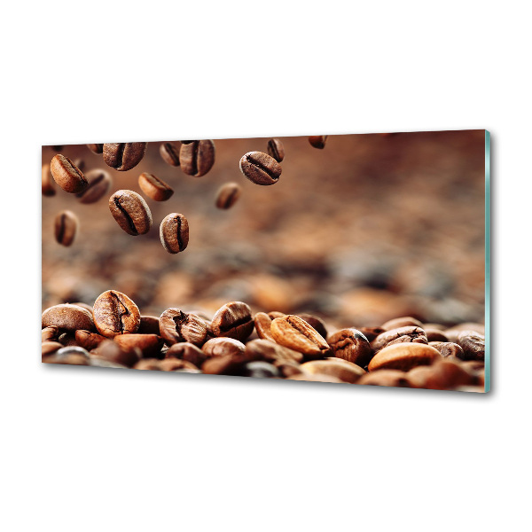 Dekorační panel sklo Zrnka kávy