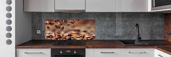 Dekorační panel sklo Zrnka kávy