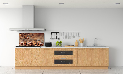 Dekorační panel sklo Zrnka kávy
