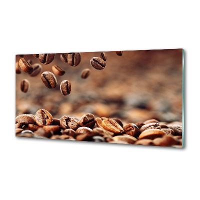 Dekorační panel sklo Zrnka kávy