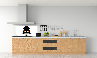 Dekorační panel sklo Kočka a myš