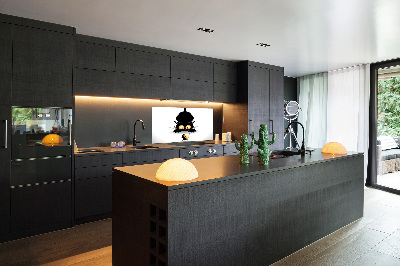 Dekorační panel sklo Kočka a myš