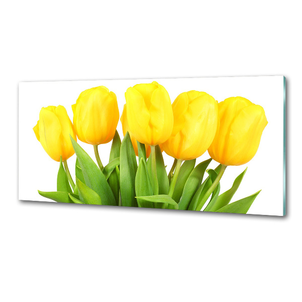 Panel do kuchyně Žluté tulipány