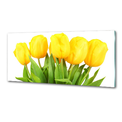 Panel do kuchyně Žluté tulipány