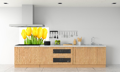 Panel do kuchyně Žluté tulipány