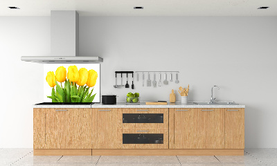 Panel do kuchyně Žluté tulipány