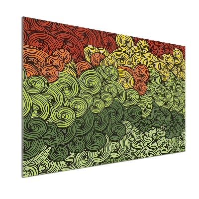 Panel do kuchyně Barevné vlny