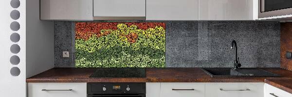 Panel do kuchyně Barevné vlny