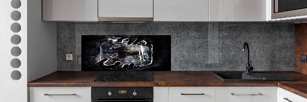 Panel do kuchyně Motýli ve skleniki