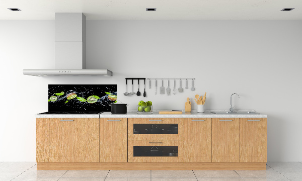 Dekorační panel sklo Kiwi a voda