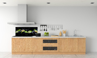 Dekorační panel sklo Kiwi a voda