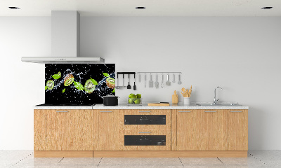Dekorační panel sklo Kiwi a voda