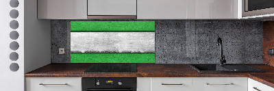 Dekorační panel sklo Zelená zeď