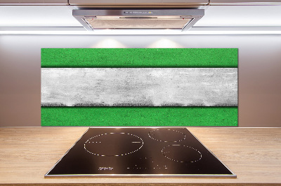 Dekorační panel sklo Zelená zeď