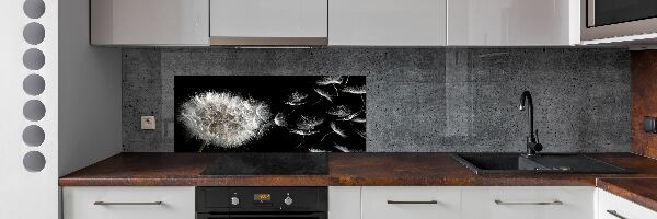 Dekorační panel sklo Pampeliška