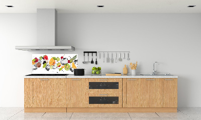 Dekorační panel sklo Ovoce a voda