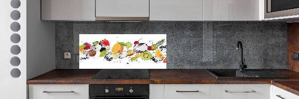 Dekorační panel sklo Ovoce a voda