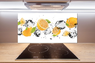 Panel do kuchyně Citron a voda