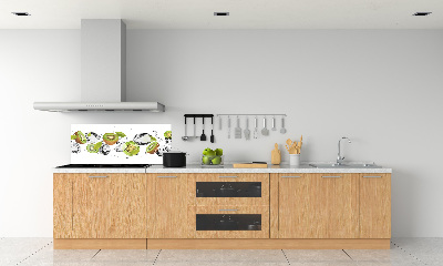 Dekorační panel sklo Kiwi a voda