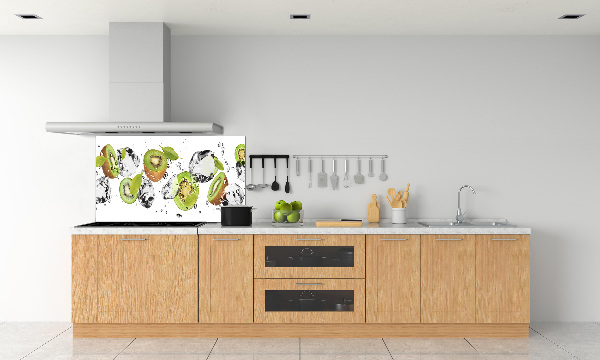Dekorační panel sklo Kiwi a voda