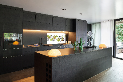 Dekorační panel sklo Kiwi a voda