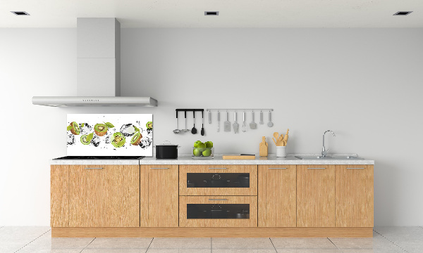 Dekorační panel sklo Kiwi a voda