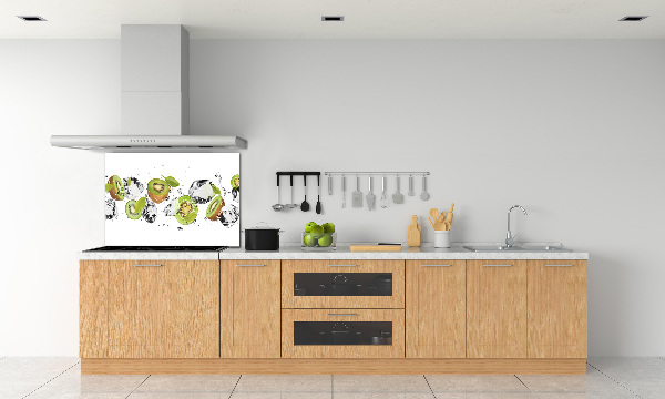 Dekorační panel sklo Kiwi a voda