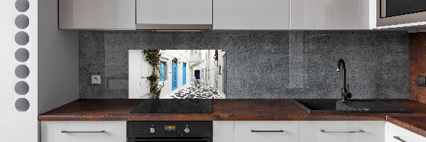 Panel do kuchyně Řecké uličky