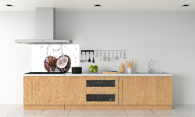 Dekorační panel sklo Kokos a voda