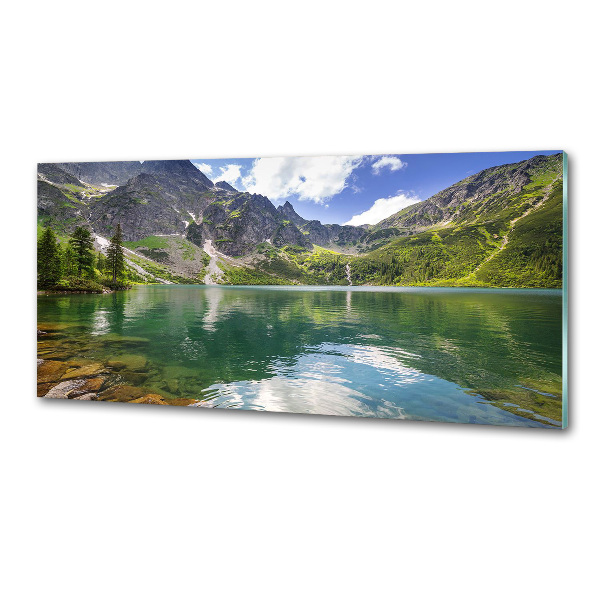 Panel do kuchyně Mořské oko Tatry