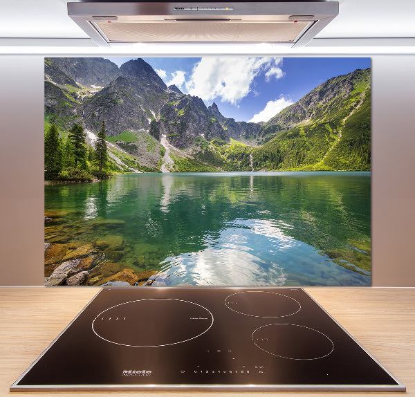Panel do kuchyně Mořské oko Tatry