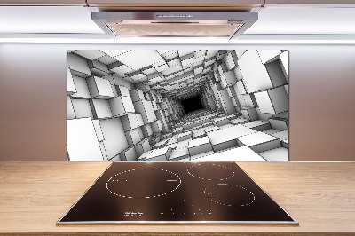 Panel do kuchyně Tunel z krychlí