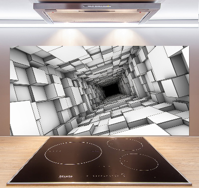 Panel do kuchyně Tunel z krychlí