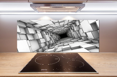 Panel do kuchyně Tunel z krychlí