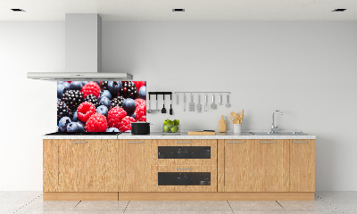 Dekorační panel sklo Lesní ovoce