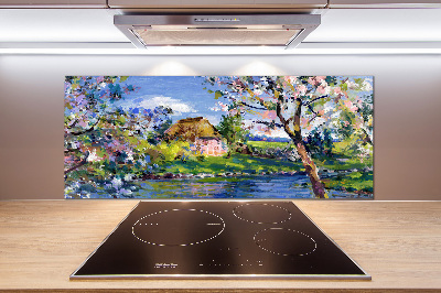 Panel do kuchyně Jarní příroda