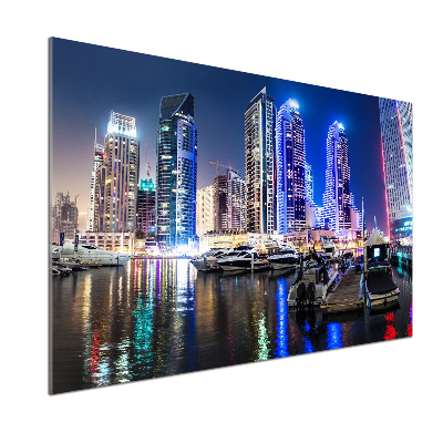Dekorační panel sklo Noční Dubai