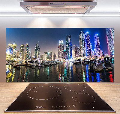 Dekorační panel sklo Noční Dubai