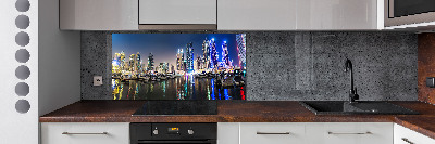 Dekorační panel sklo Noční Dubai