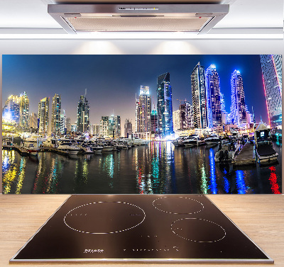 Dekorační panel sklo Noční Dubai
