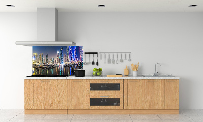 Dekorační panel sklo Noční Dubai
