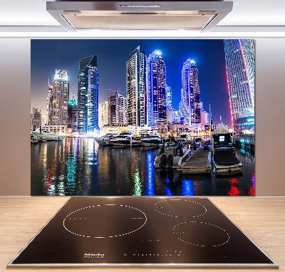Dekorační panel sklo Noční Dubai